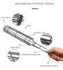 1pc Camping Barbecue BBQ Grilling Basket Charcoal Grill Outdoors Grill Tools Portable Non-Stick Roasting Meat Accessories Picnic