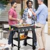 Foldable 3-Burner Flat Top Gas Griddle Cooking Station