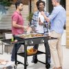 Foldable 2-Burner Flat Top Gas Griddle Cooking Station