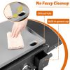 Foldable 2-Burner Flat Top Gas Griddle Cooking Station