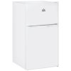 Double Door Mini Fridge with Freezer, 3.2 Cu.Ft Compact Refrigerator